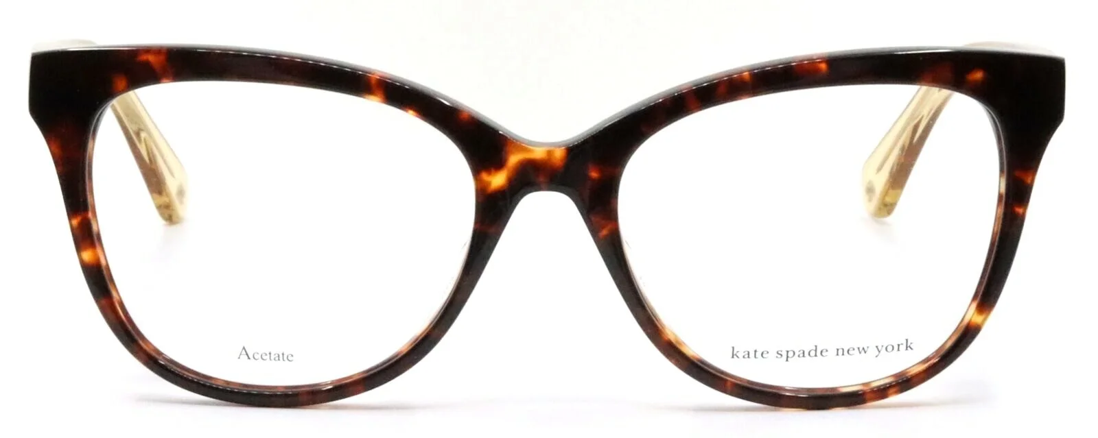 Kate Spade New York NEVAEH 086 Dark Havana Cat Eye Eyeglasses 50-17-140 w/ Case 3