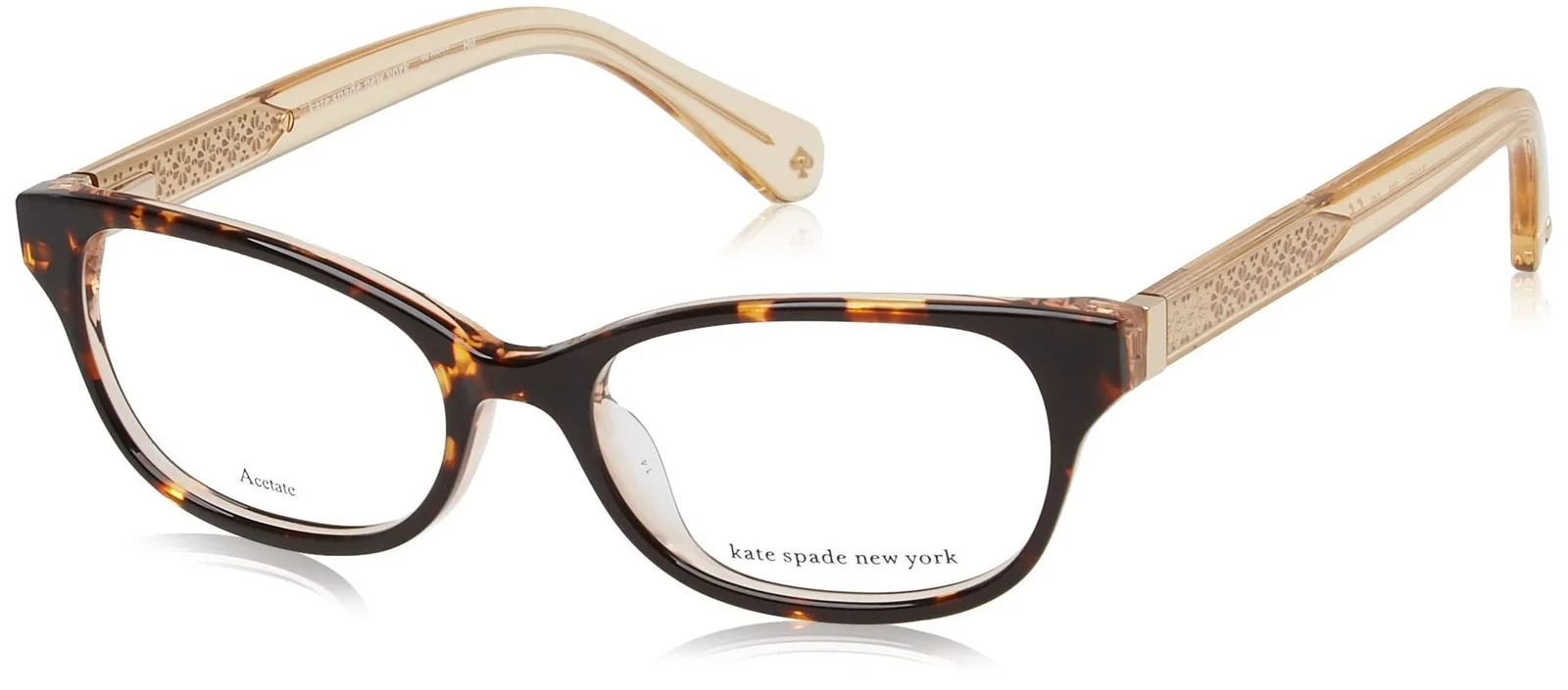 New Kate Spade New York KS Rainey Eyeglasses 0086 Dark Havana 48-16-140mm