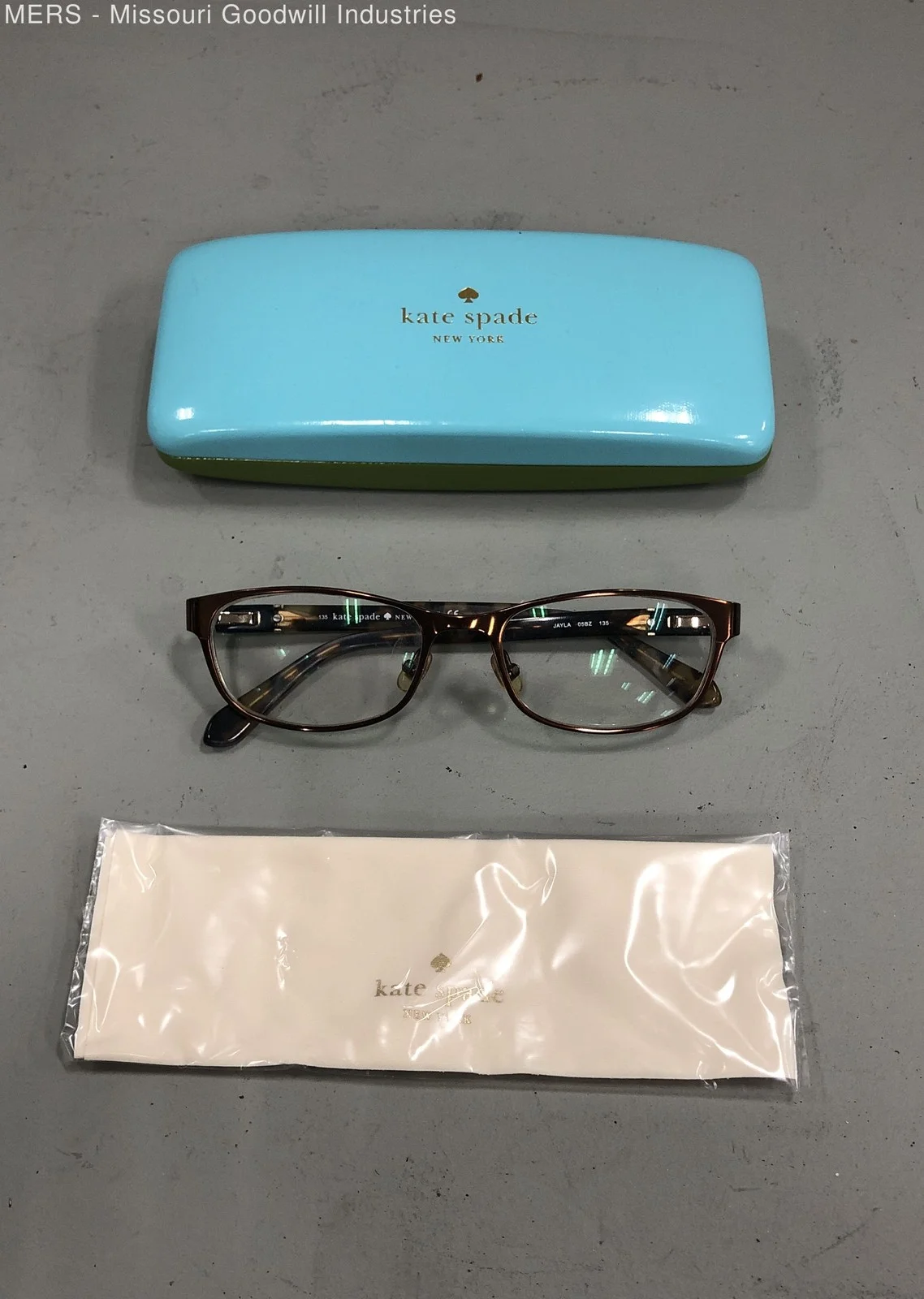New Kate Spade New York KS Rainey Eyeglasses 0086 Dark Havana 48-16-140mm 3